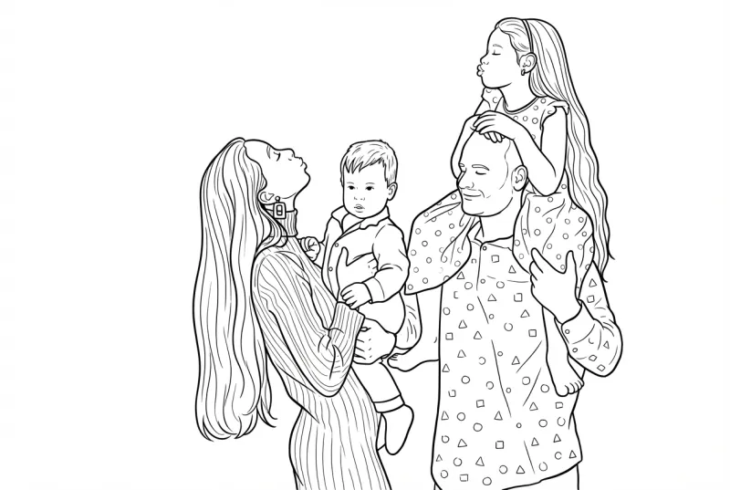 Second coloring page result