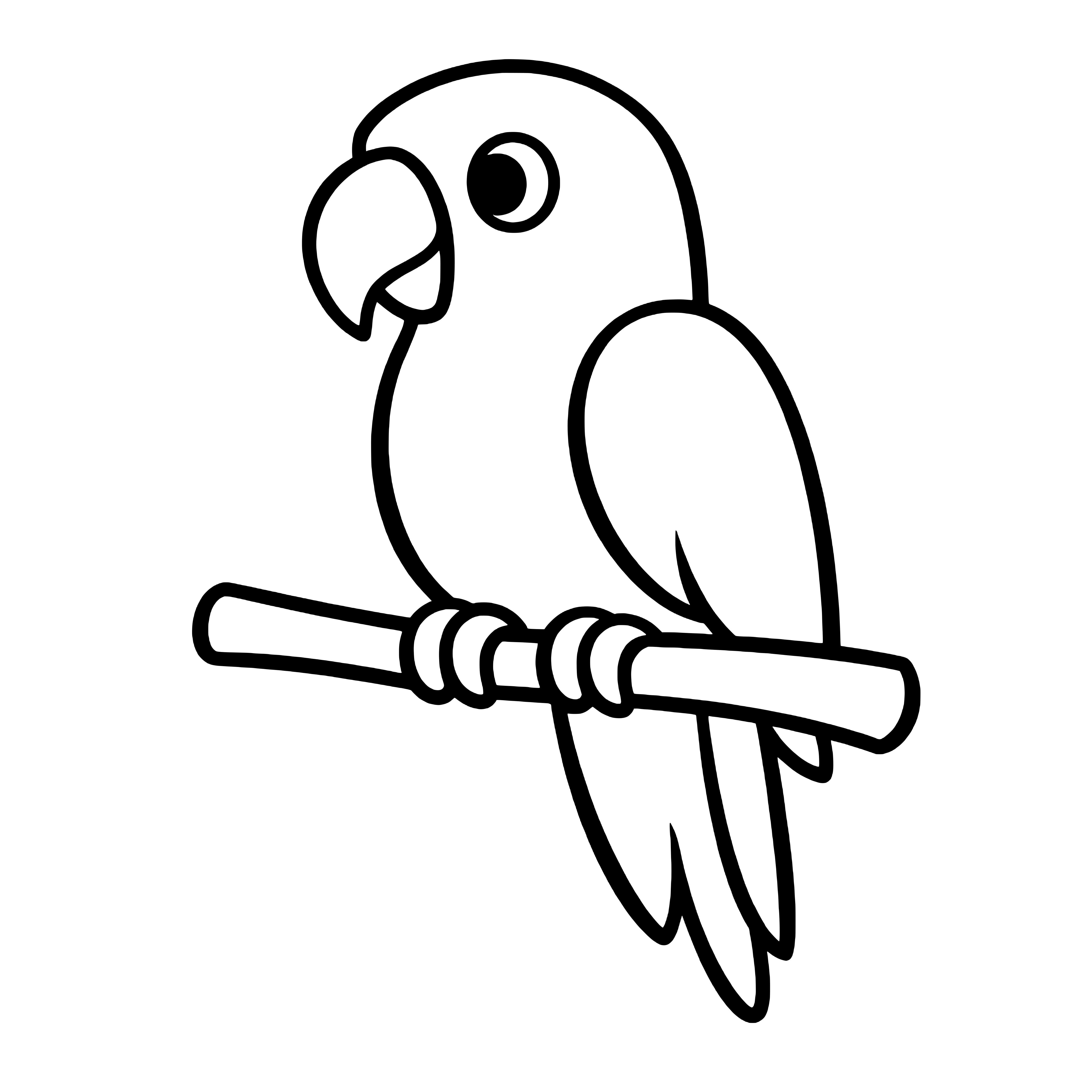 Ready made coloring page from our free library