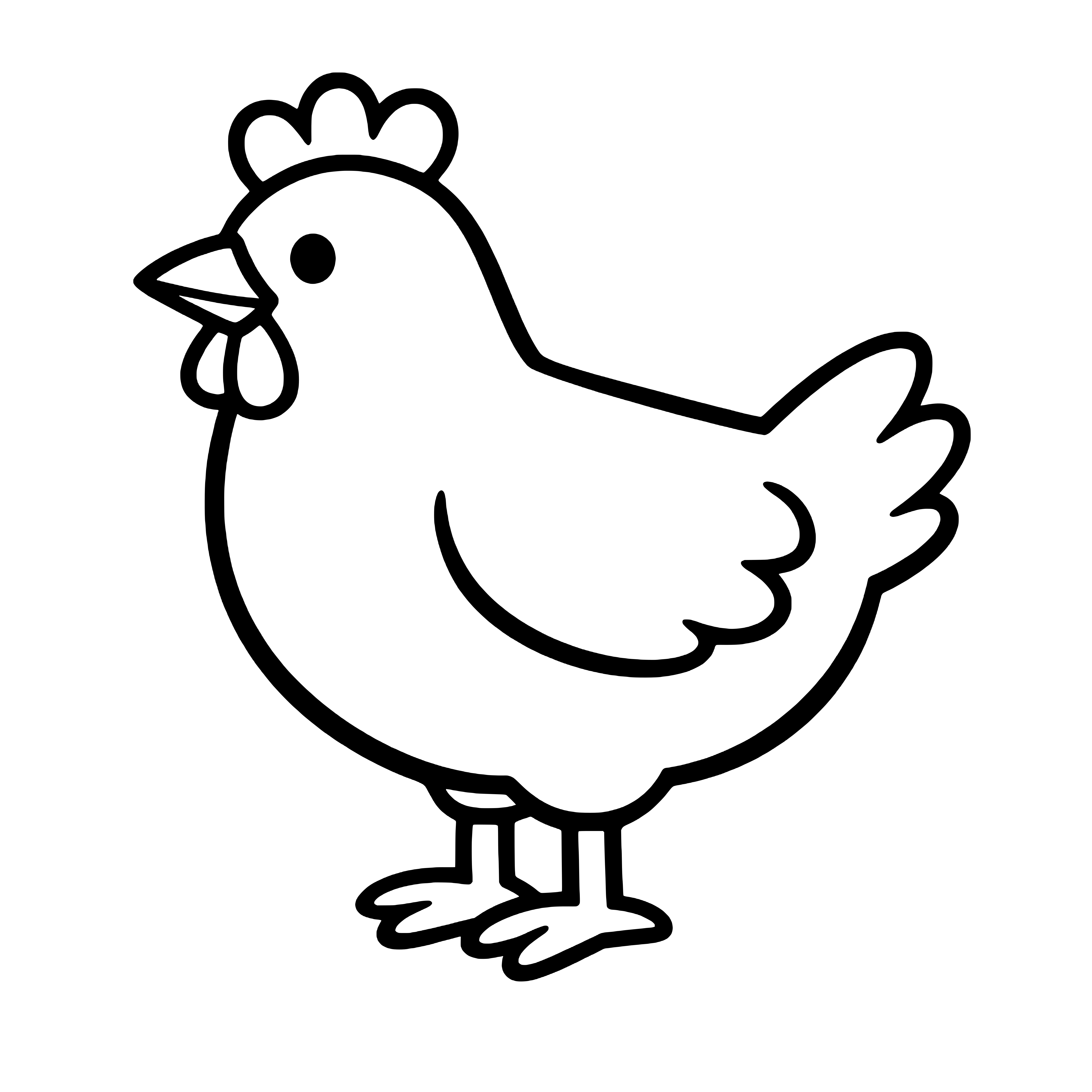 Ready made coloring page from our free library